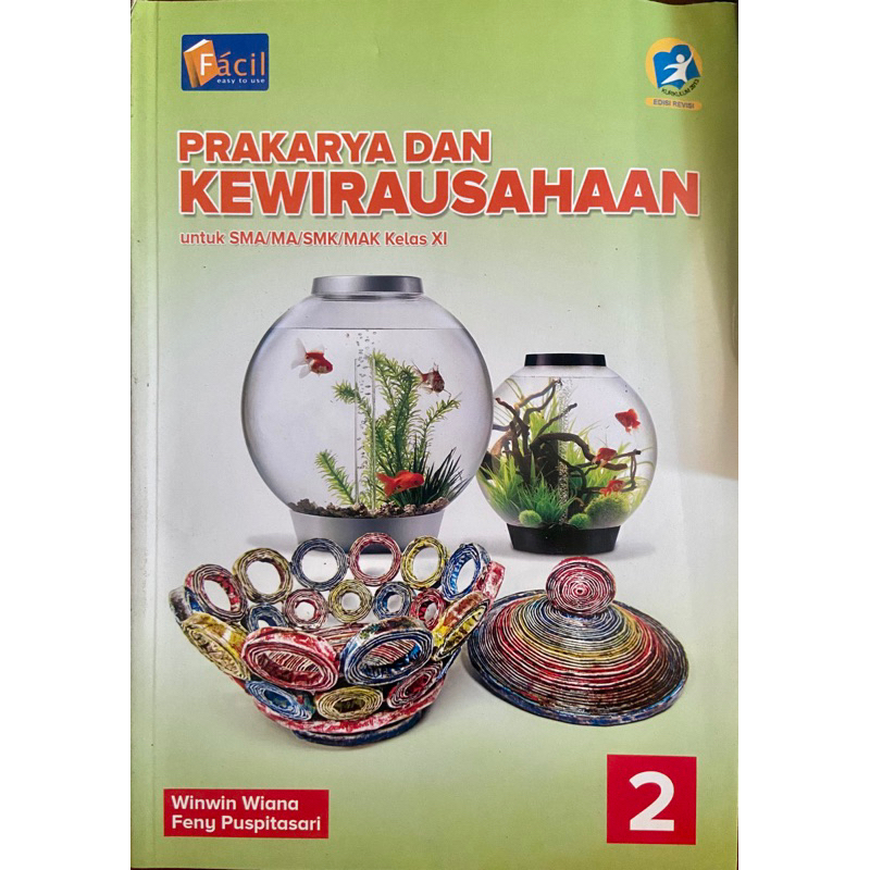 Buku Prakarya dan Kewirausahaan PKK Kelas XI Kurikulum 2013 SMA SMK