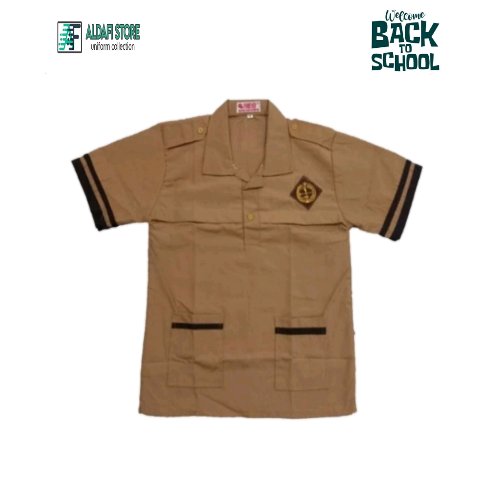 Baju Pramuka Siaga SD Lengan Pendek Baju Anak Laki Lak Seragam Pramuka Siaga Anak Perempuan SD Pende
