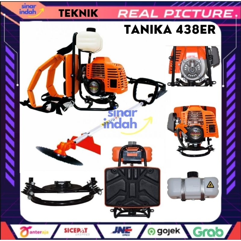 MESIN BABAT RUMPUT TANIKA 438 POTONG RUMPUT BRUSH CUTTER 438 ER