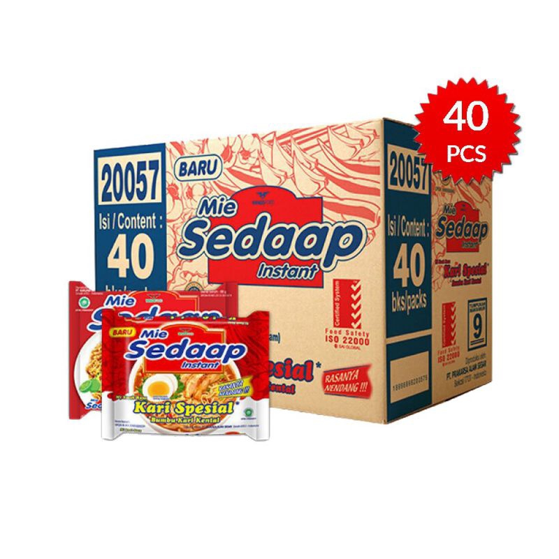 

Mie Sedaap Kari Spesial 1 dus