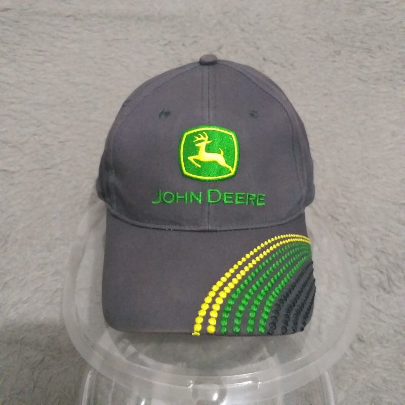 Topi jhon deere warna abu foto sendiri