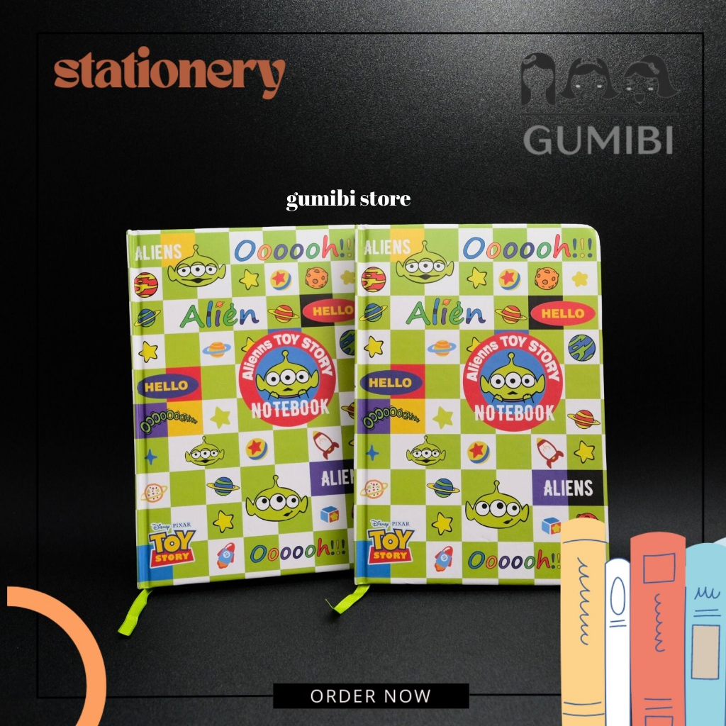

BUKU HARDCOVER B5 LITTLE GREEN MANS ALIEN NOTEBOOK HARD COVER BUKU AGENDA ANAK ALIEN HIJAU TERMURAH