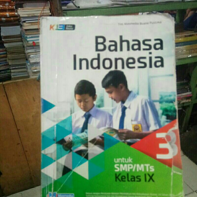 BUKU BEKAS BAHASA INDONESIA 3 SMP