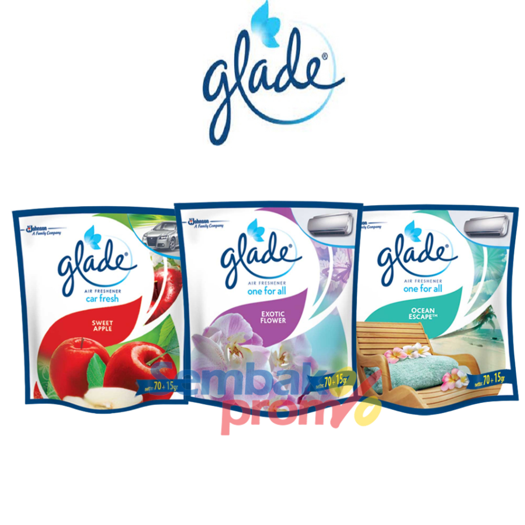 Glade Pengharum Ruangan / Mobil Gantung 70gr