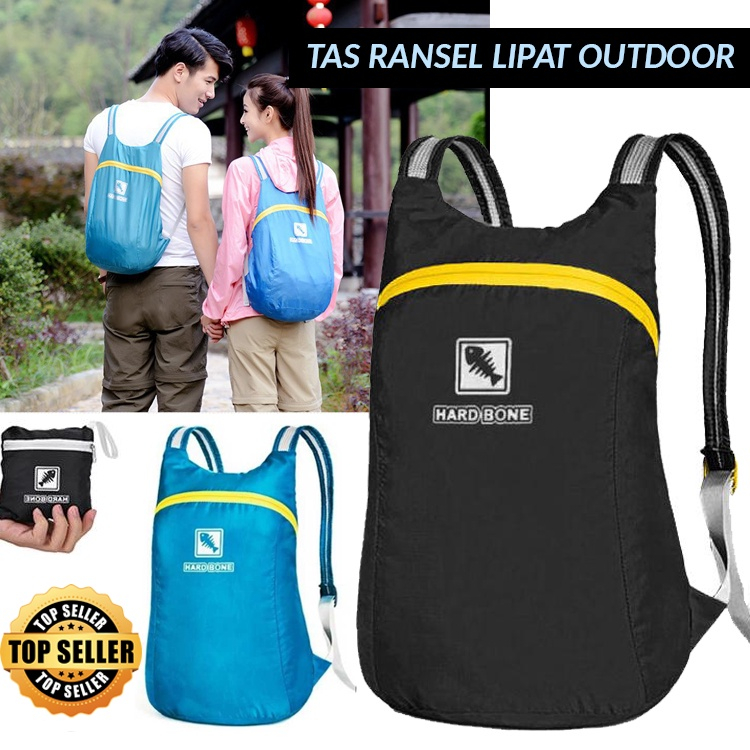 Tas Ransel Gunung Lipat Foldable Waterproof 18L Kecil Tas Punggung