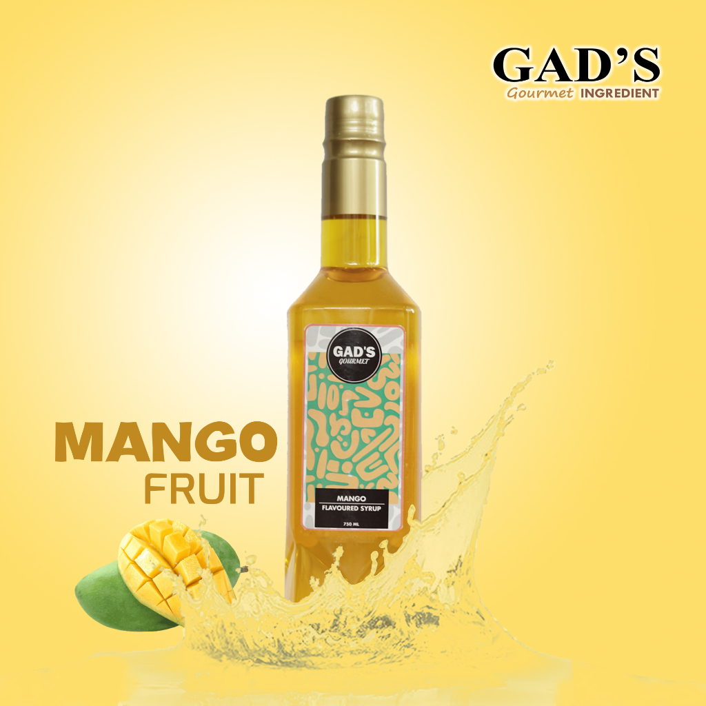 

Sirup Mangga / Mango Gads Gourmet Syrup 750 ml