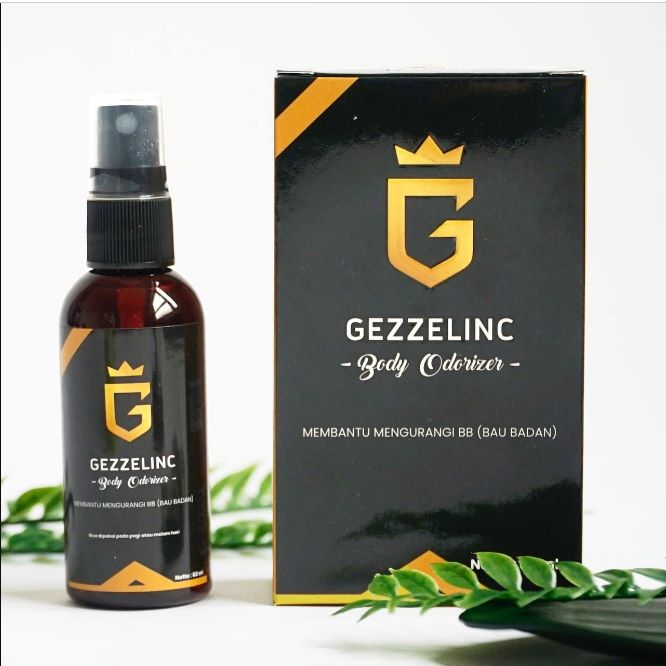 DEODORAN GEZZELINC BODY ODORIZER TAHAN 72 JAM HERBAL PENGHILANG BAU KERINGAT BAU BADAN BAU KETEK KET