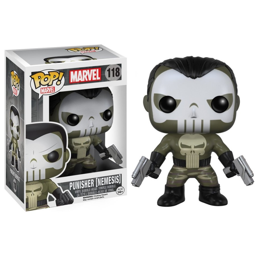 FUNKO POP MARVEL NO 118 PUNISHER NEMESIS