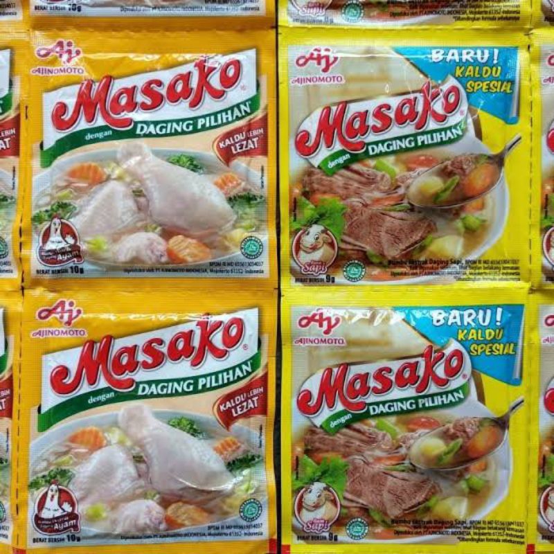 

Masako Rasa Ayam & Sapi isi 12pcs