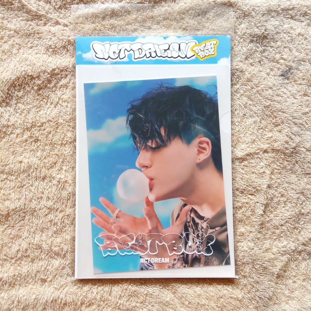 [READYSTOCK] MD BEATBOX NCT DREAM POSTCARD & HOLO PHOTOCARD JENO SEALED