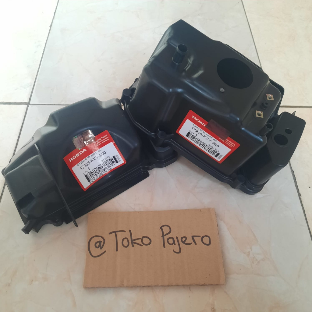 Box Tutup Cover Filter Beat Karbu Scoopy Spacy Karbu Original AHM