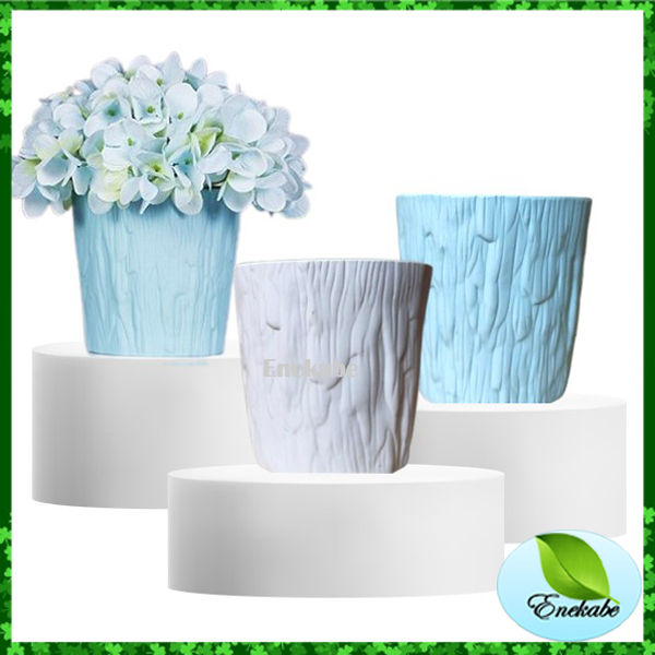 Vas Plastik Pot plastik dan busa pot bunga hias pot bunga artificial dengan Busa dan rumput