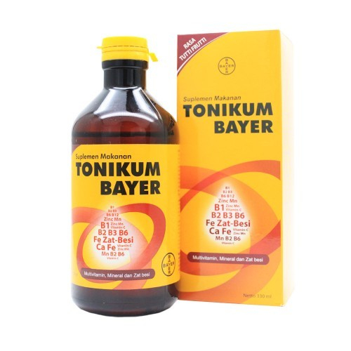Tonikum Bayer 330 ml - Suplemen Multivitamin Penambah Darah