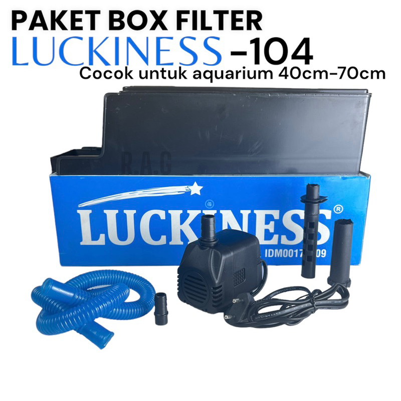 FILTER GANTUNG JUMBO AQUARIUM 40cm-70cm LUCKINESS 104