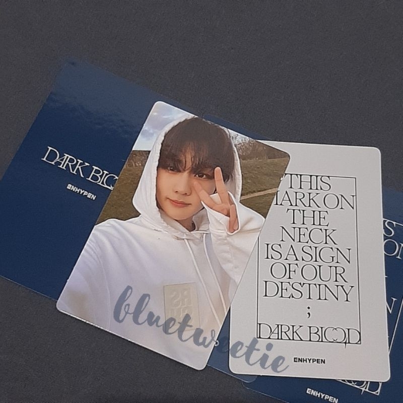 pc jungwon dark blood hoodie