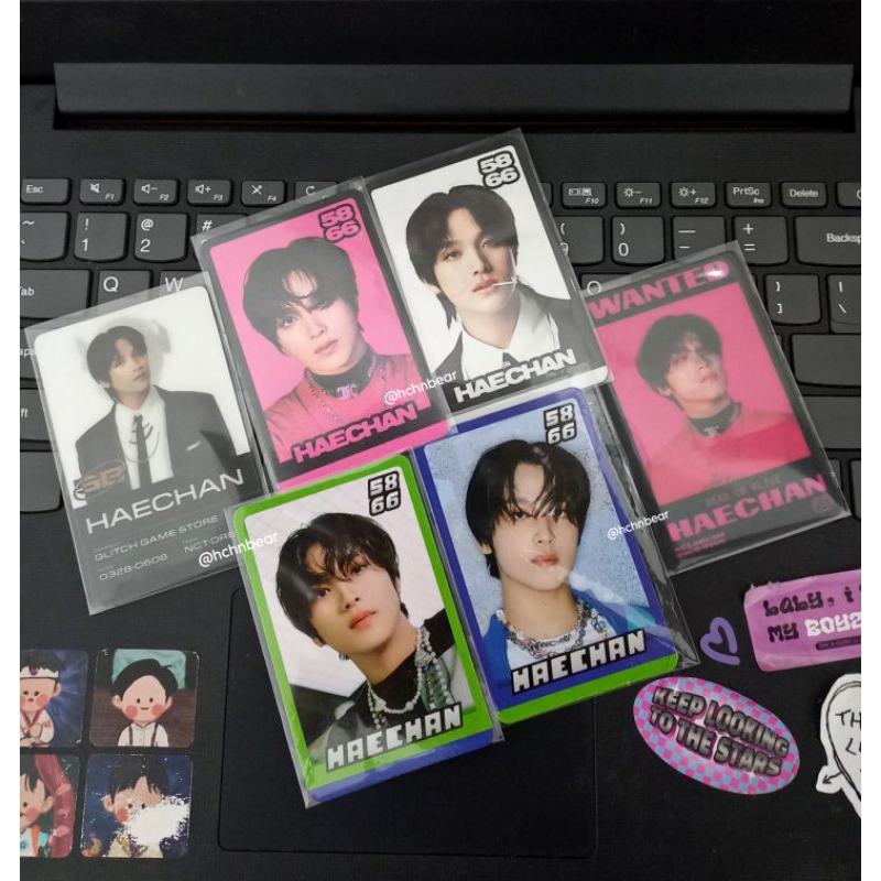 WTS BUNDLE PC HAECHAN GLIMO tc a b ver lenti haechan korek