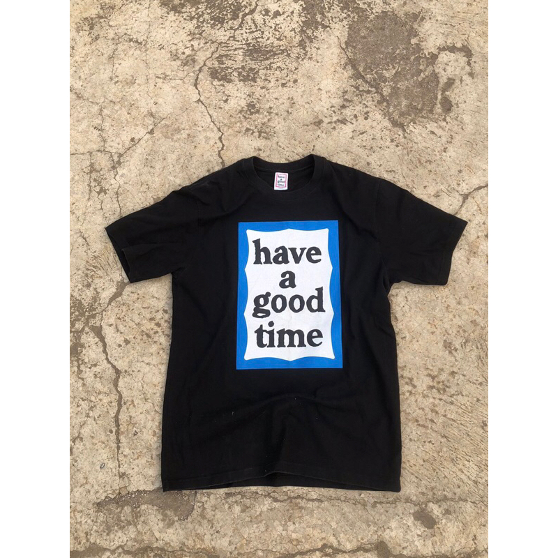 tshirt have a good time blueframe