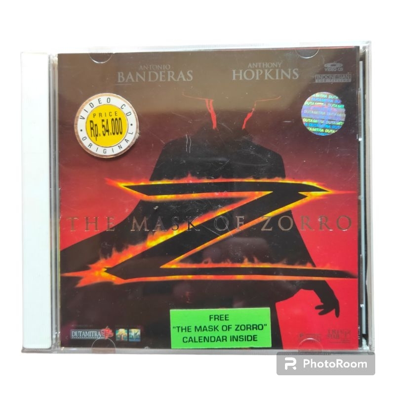 VCD The Mask Of Zorro