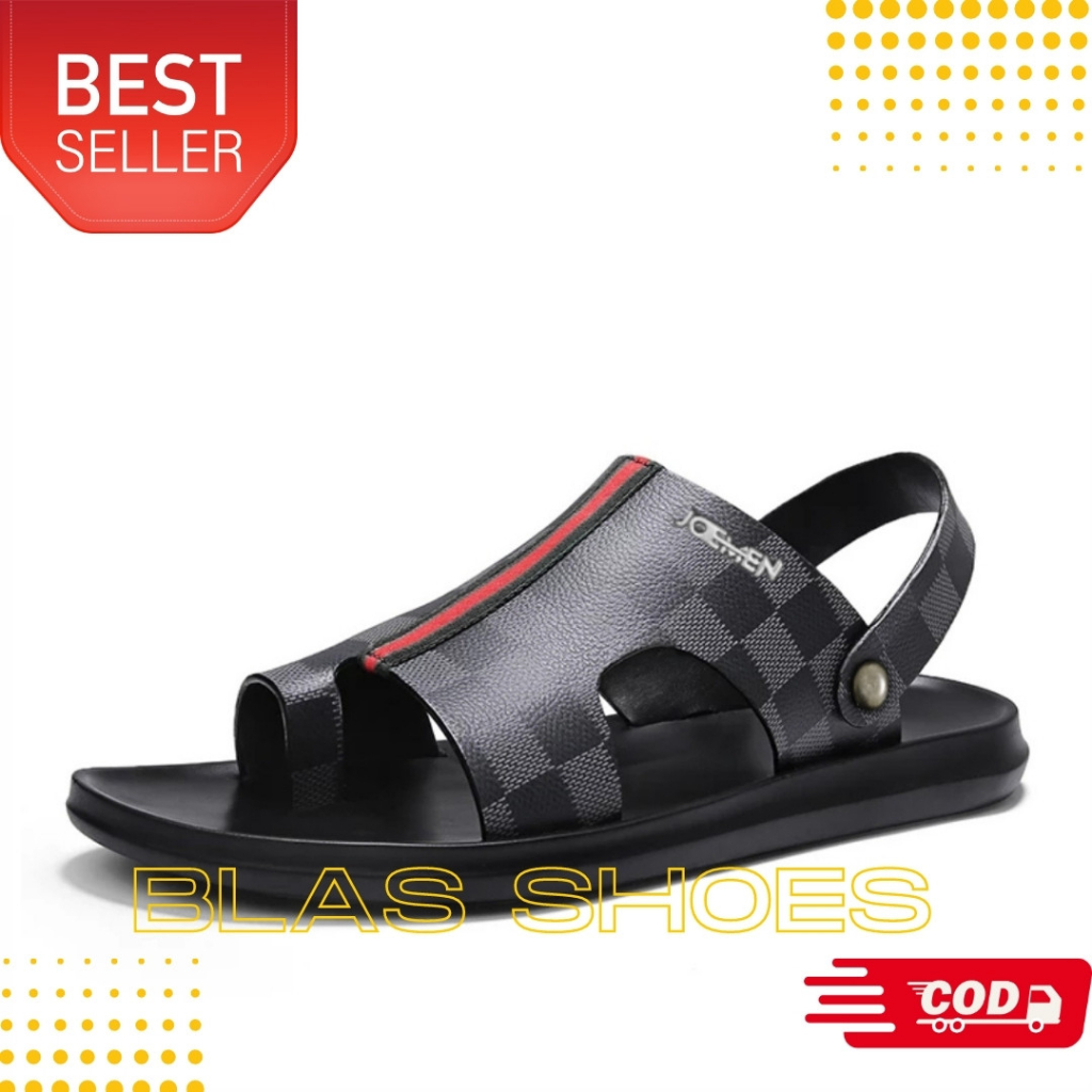 Sandal Kulit Pria Sandal Slop Pria Sendal Kulit Pria Sendal Slop Pria Joemen S 50 Sendal Pria Slop S