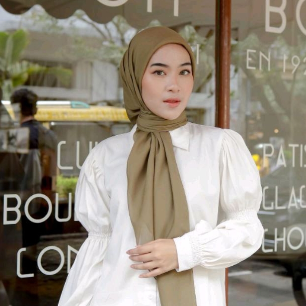 Hijab segiempat voal Paris ultrafine/voal paris viena/paris premium