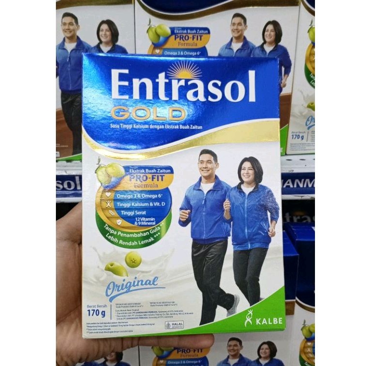 

Entrasol Gold 175gr Vanilla/Coklat/Original