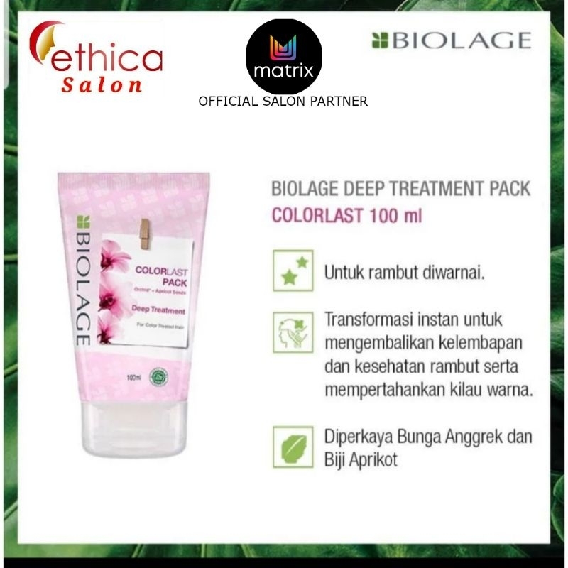 Biolage Deep Treatment Pack Colorlast 100ml