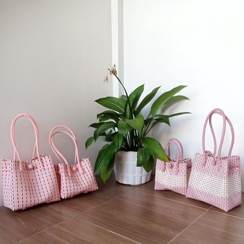 Tas Jali Anyaman Plastik Tas Kekinian Kado Ulang Tahun Tas Jali Bahan Premium