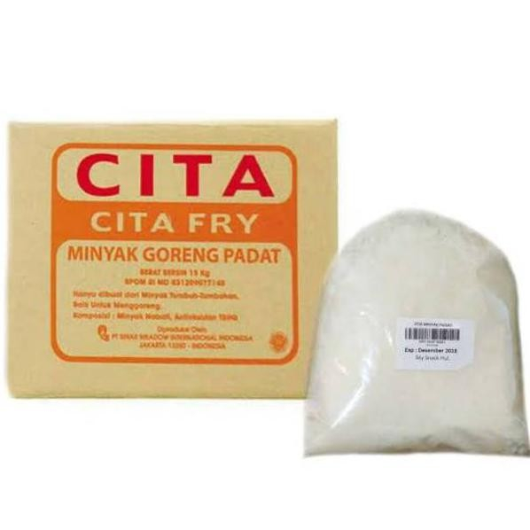 

Minyak Goreng Padat Cita Repack 1kg Minyak Beku Minyak Donat Fryng Fat Cita Fry 1kg Minyak Donat Minyak Kentucky