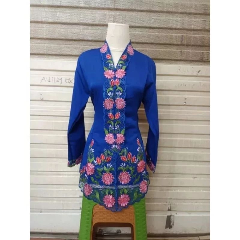 ATASAN KEBAYA ENCIM MOTIF BORDIR BUNGA//KEBAYA ENCIM BORDIR//KEBAYA ENCIM