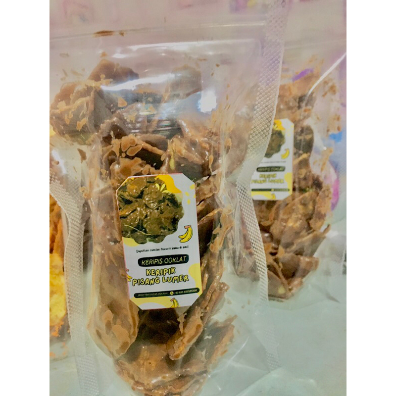

keripis Coklat (keripik pisang lumer)