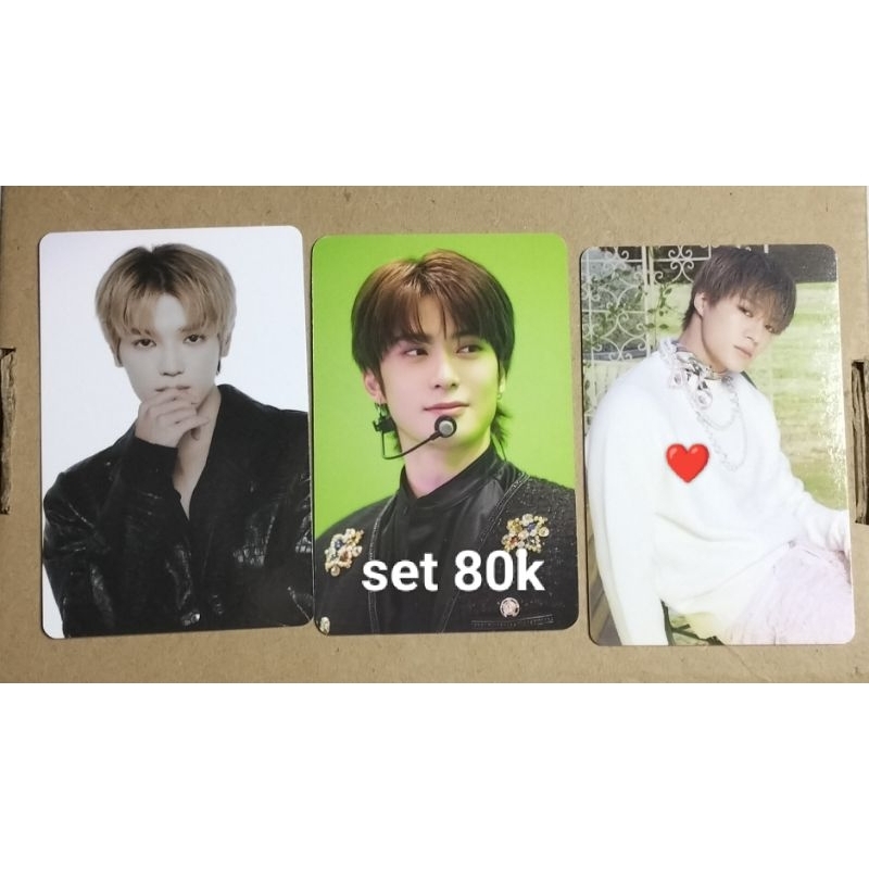 Photocard Nct Taeyong Jeno dicon, Jaehyun Dicon