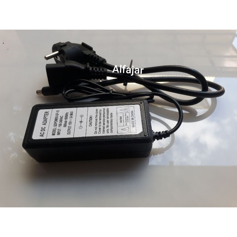 AC DC ADAPTER MODEL: QDPOWER-GF-15