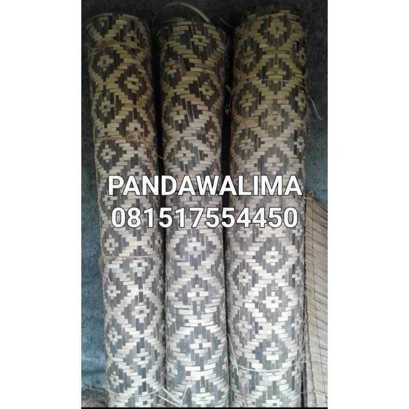 BILIK BAMBU DAGING DAN BILIK BAMBU MOTIF