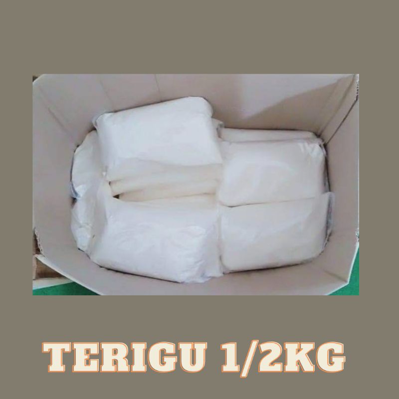 

Tepung terigu kiloan 1/2kg