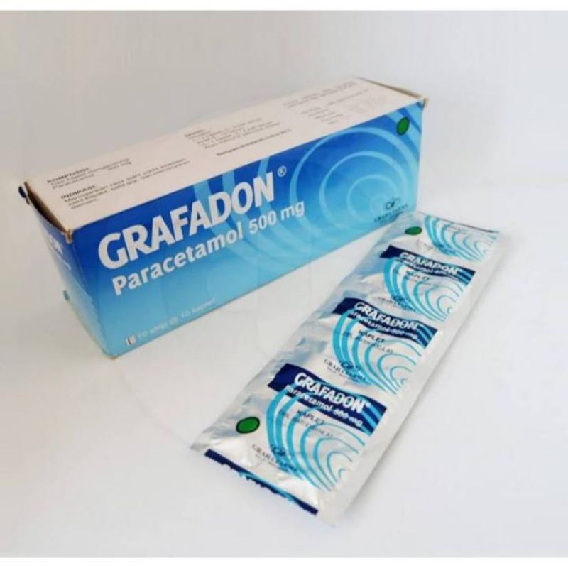 Grafadon Paracetamol | Obat Demam dan Anti Nyeri