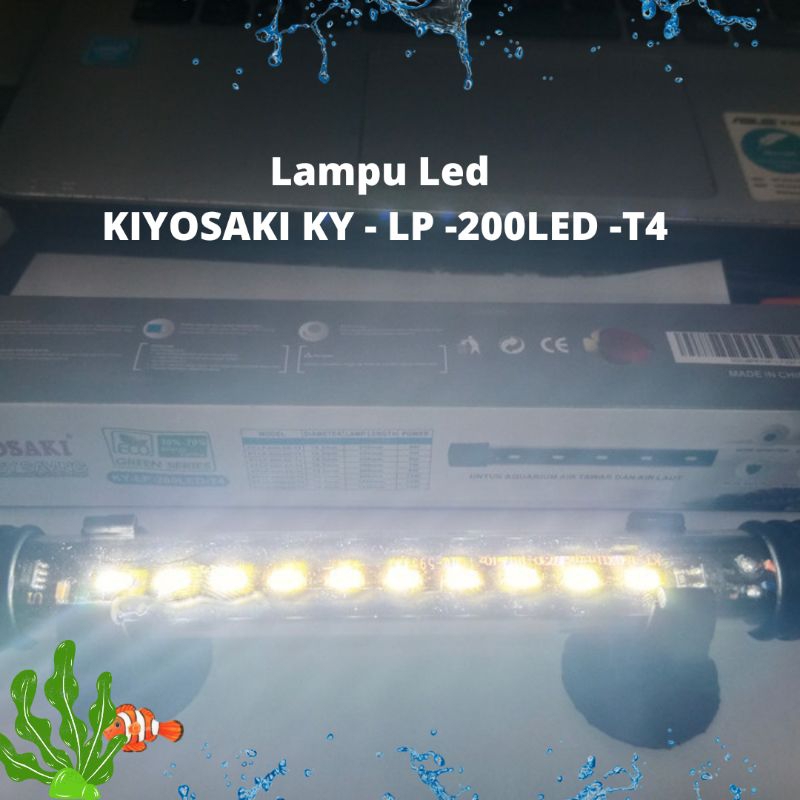 Lampu Celup Led Aquarium Aquascape LED KIYOSAKI KY LP T4 200LED