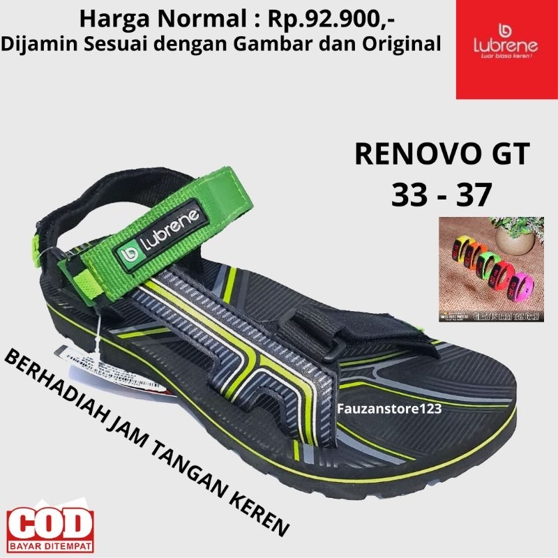 SANDAL GUNUNG ANAK LAKI LAKI LUBRENE ORIGINAL SENDAL SEPATU ANAK COWOK 33-37