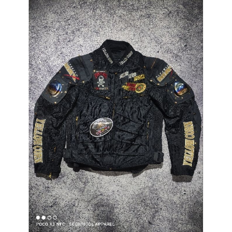 Jaket Motor Yellowcorn Titanium not simpson komine bates greedy clay smith hyod berik nankai kushita