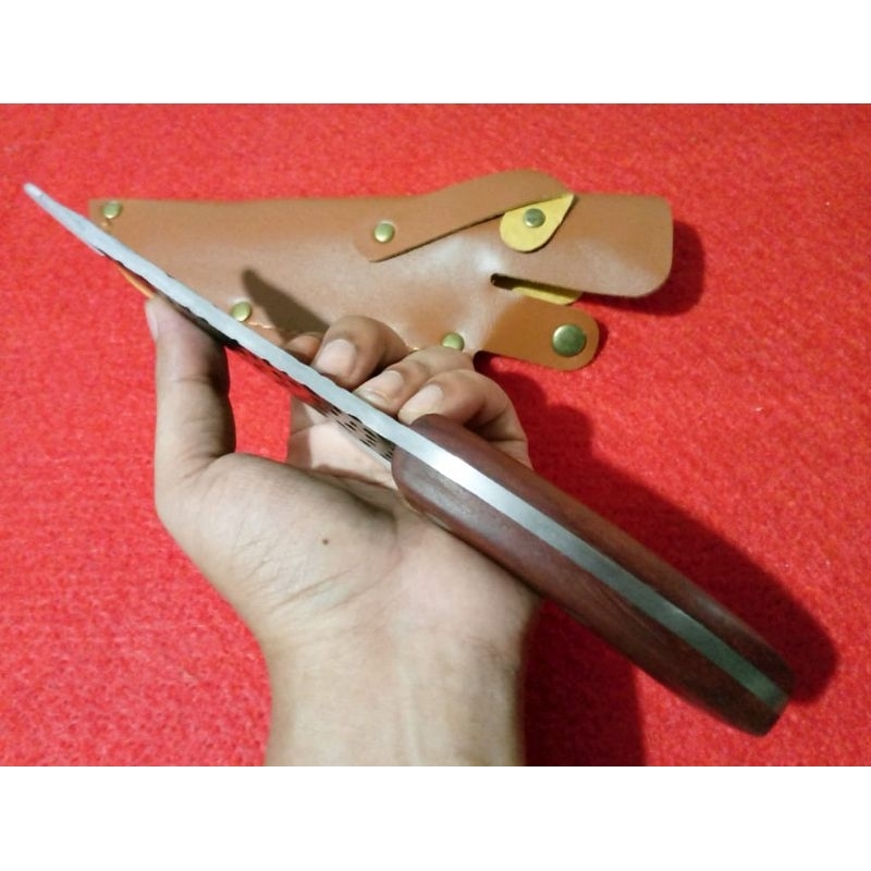 ID PISAU DURIAN PISAU DAGING BONNING KNIFE 5INCH FULL TANG TEBAL KUAT ANTI KARAT