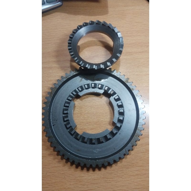 gigi traper / gigi selahan 1 set bajaj oren 2tak bajaj roda 3