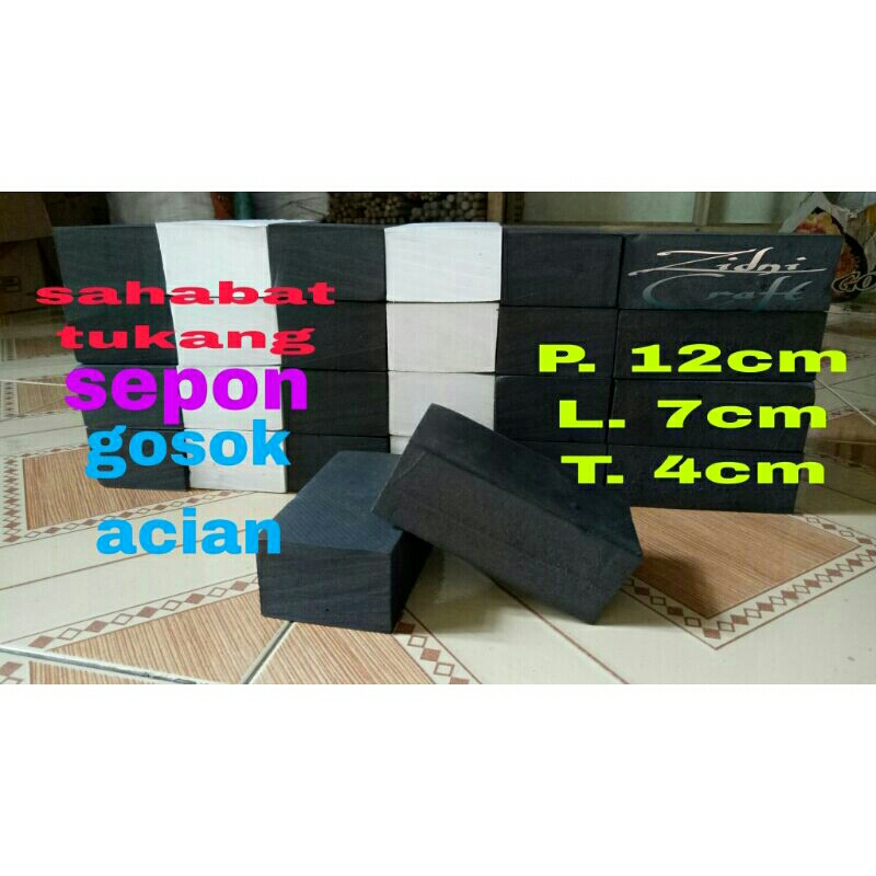 Sepon ati serbaguna (tebal 4 cm) gosok acian