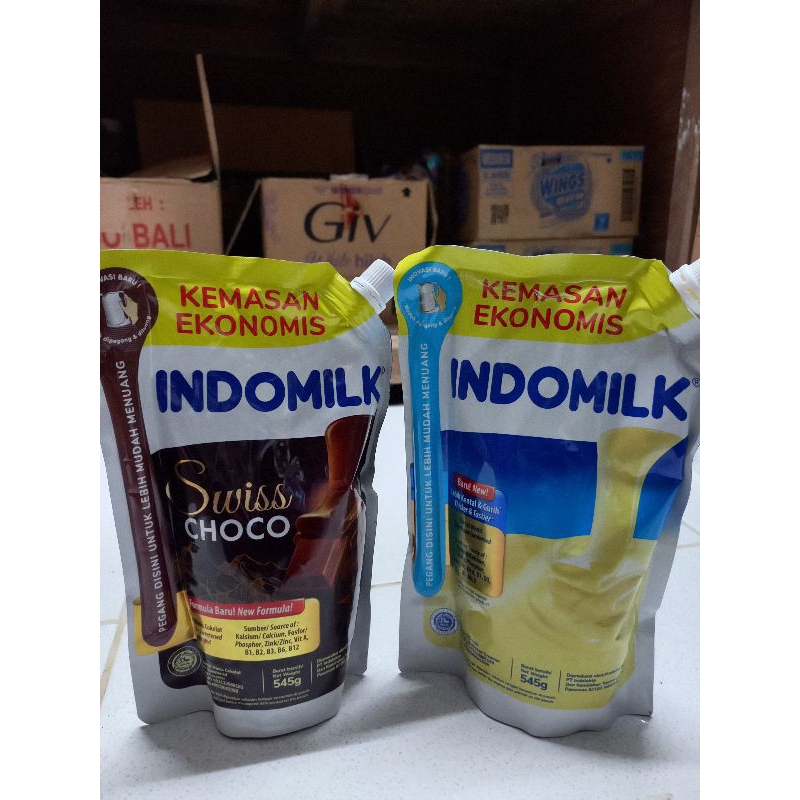 

INDOMILK POUCH COKLAT DAN PUTIH 545g