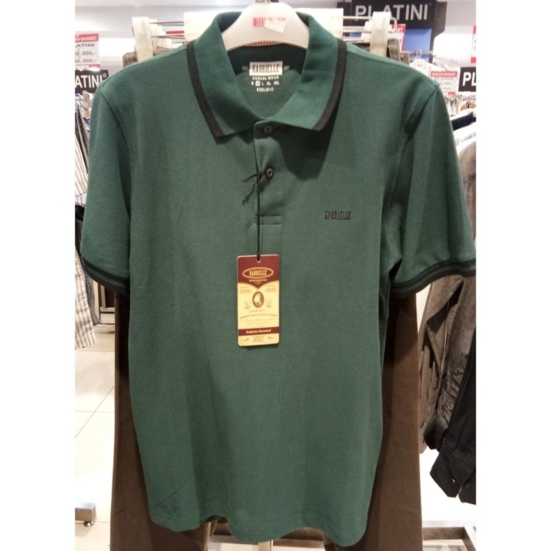 Gabrielle casual original mens polo shirt BAFC240J0223M kaos kerah pria lengan pendek regular fit hi