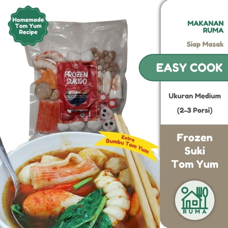 

FROZEN SUKI+ BUMBU TOMYUM