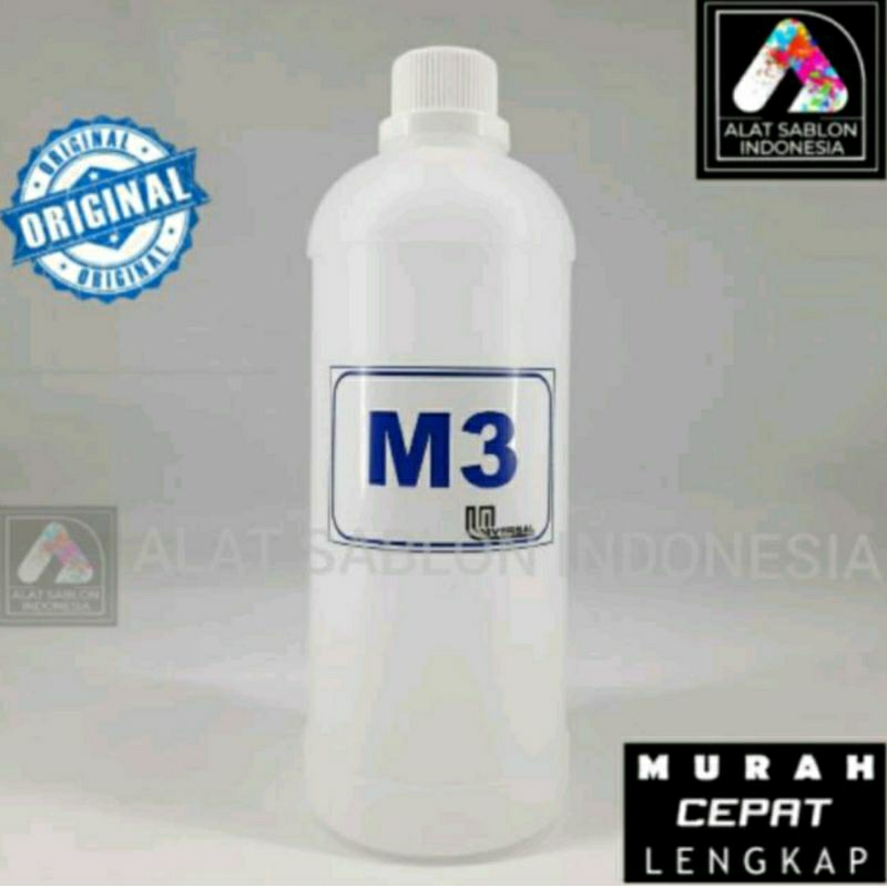 MINYAK M3 PEMBERSIH TINTA SABLON 5 LITER