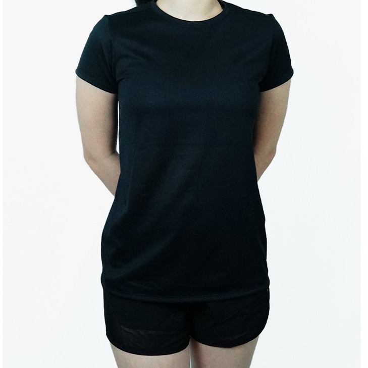 Trijee Mesh T-Shirt Dania - Black