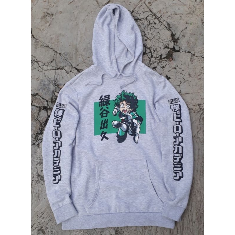HOODIE ANIME BOKU NO HERO SECOND | MY HERO ACADEMIA SECOND | DEKU | HOODIE ANIME SECOND