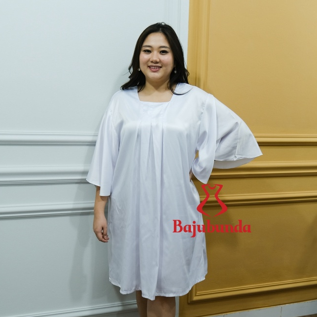 LD 130 Dress Jumbo Baju Big Size Bajubunda ZOYAFLARE