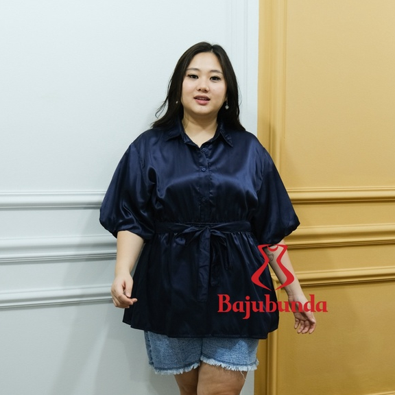 LD 130 Blouse Jumbo Atasan Wanita Big Size Bajubunda GABYPUFF