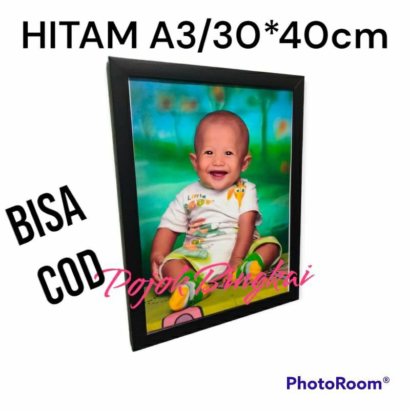 Cetak Foto A3 + Bingkai / bingkai dan foto a3 17r 30*40cm Bingkai foto dan cetak foto bingkai minimalis cetak foto cod